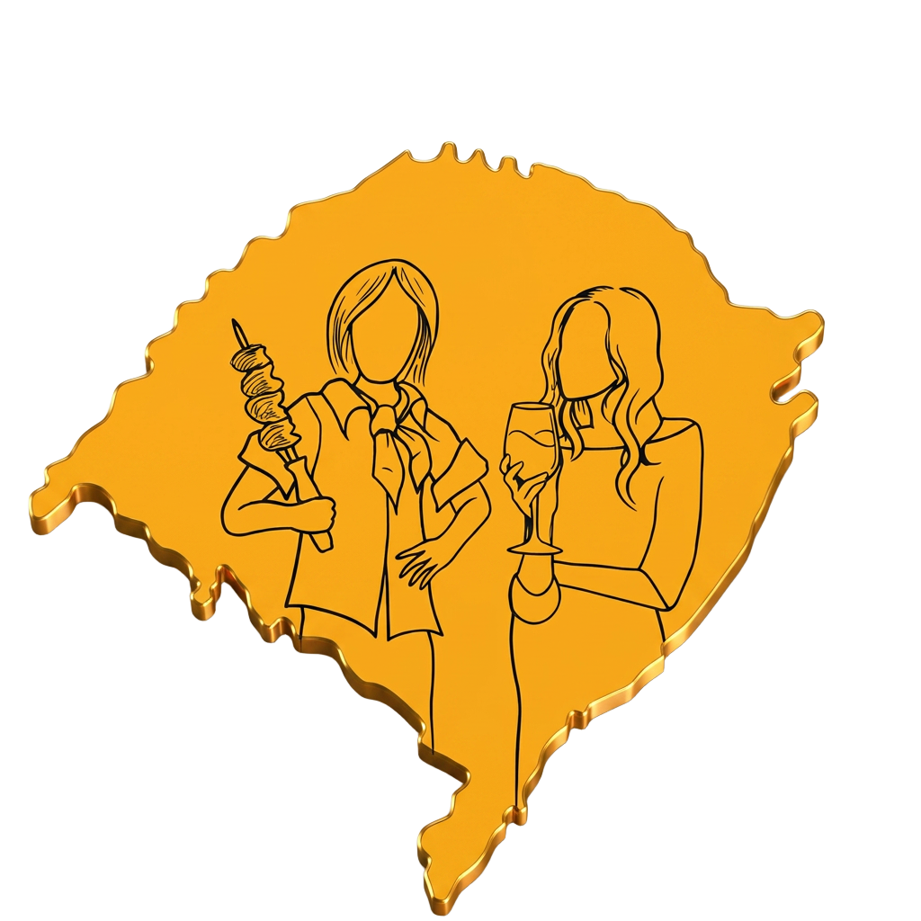 Mapa territorial Churras das Gurias — Rio Grande do Sul